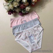 d7-5364-1 Baykar Трусики подростковые на девочку, 6 (11-12) лет, 1 пачка (12 шт)