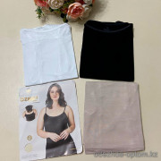 d7-25923 Майка женская на бретельках, большие размеры, 3XL-7XL, 1 пачка (5 шт)