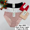 b6-3851 Трусики женские кружевные, L-2XL, 1 пачка (12 шт)