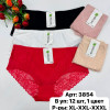 b6-3854 Трусики женские кружевные, XL-3XL, 1 пачка (12 шт)