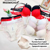 b6-0920 Miss Wicasa Комплект кружевного нижнего белья: бюстгальтер на среднем поролоне и трусики, чашка C, 1 пачка (3 шт)