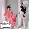 b6-2109-4 Комплект женской пижамы: кофта с коротким рукавом и штаны, S-XL, 1 пачка (4 шт)