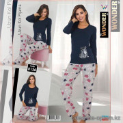 e1-8136 Miss WONDER Life Комплект женской домашней одежды двойка: кофта и штаны, S-XL, cotton, 1 пачка (4 шт)