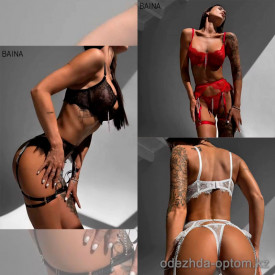 b13-1136-2 Комплект кружевного нижнего белья, S-L, 1 пачка (3 шт) b13-1136-2 Комплект кружевного нижнего белья, S-L, 1 пачка (3 шт)