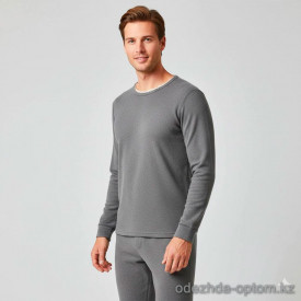 b15-4938-3 Термо-белье мужское теплое шерстяное, большие размеры, L-3XL, 1 пачка (4 шт)