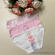 d7-5846 Baykar Трусики детские с принтом, 1 пачка (12 шт)