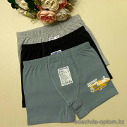 d7-3540-1 Baykar Трусики подростковые боксеры на мальчика, 1 пачка (6 шт)