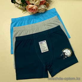 d7-3550-1 Baykar Трусики подростковые боксеры на мальчика, 1 пачка (6 шт)