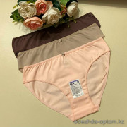 d7-8424 Baykar Трусики женские однотонные, 1 пачка (12 шт)