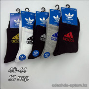 n4-0689 Носки мужские, 40-44, 1 пачка (10 пар)