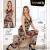e1-f-5004 Miss WONDER Life Комплект женской домашней одежды: майка и штаты, S-XL, cotton, 1 пачка (4 шт)