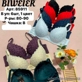 b6-85911 Biweier Бюстгальтер кружевной, чашка B, 1 пачка (6 шт)