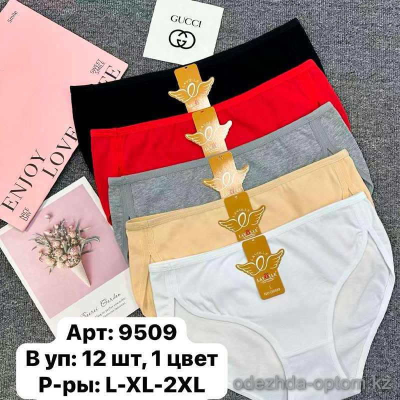 b6-9509-1 Lavolle Трусики женские однотонные, L-2XL, 1 пачка (12 шт) b6-9509-1 Lavolle Трусики женские однотонные, L-2XL, 1 пачка (12 шт)