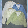 w25-3822-3 Рубашка женская с орнаментом в комплекте с майкой, стандарт, 1 шт