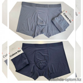 b4-0032 Трусы мужские боксеры бесшовные, XL-4XL, 1 пачка (4 шт)