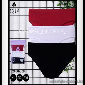 b5-2060-330 Koza Underwear Трусики женские: комплект тройка, XL-3XL, 1 пачка (3 шт)