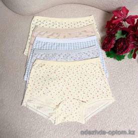 d7-6230 Трусики женские шортики, M-XL, 1 пачка (12 шт)