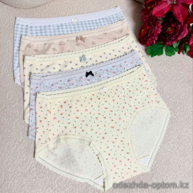 d7-6235 Трусики женские слипы, M-XL, 1 пачка (12 шт)