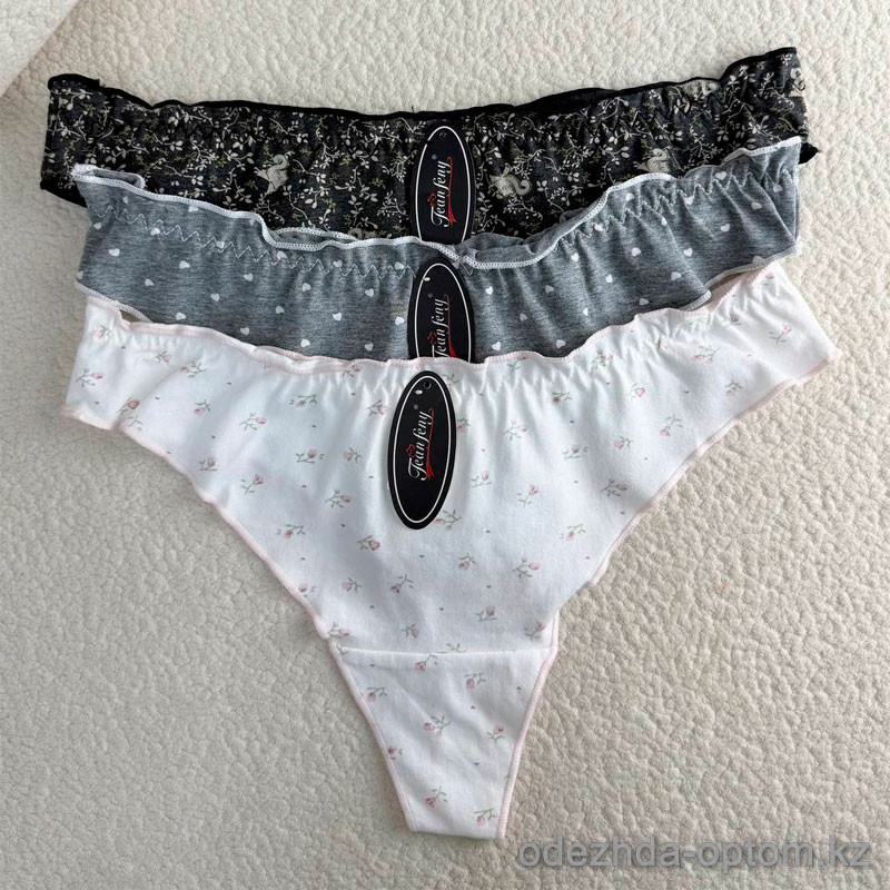 d7-823 Трусики женские стринги с принтом, M-XL, 1 пачка (12 шт) d7-823 Трусики женские стринги с принтом, M-XL, 1 пачка (12 шт)