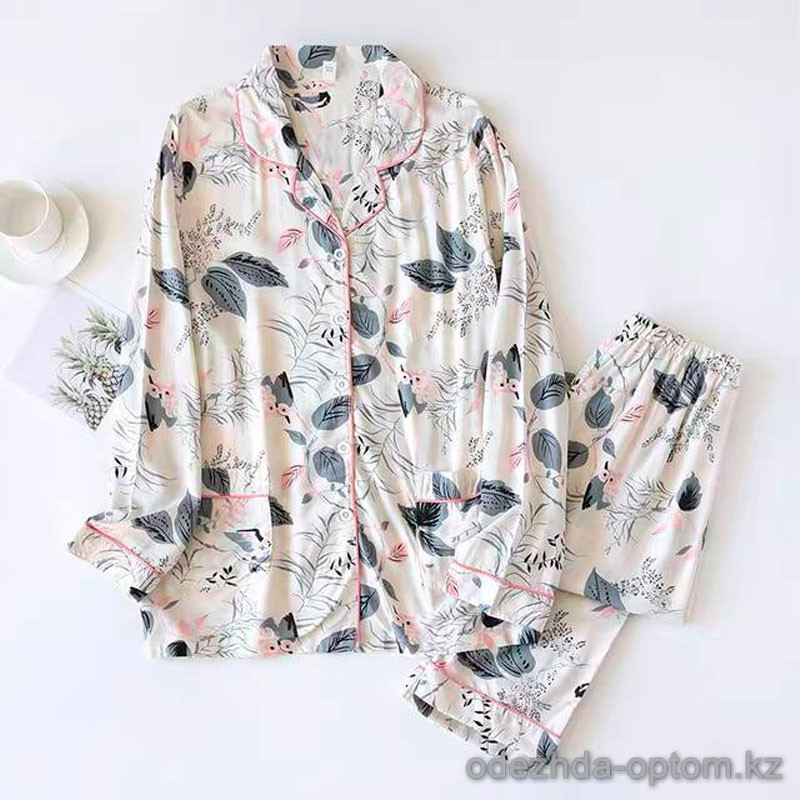 b15-2429 Комплект женской пижамы: рубашка и штаны, стандарт (до 52), 1 пачка (3 шт) b15-2429 Комплект женской пижамы: рубашка и штаны, стандарт (до 52), 1 пачка (3 шт)