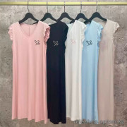 b16-32623 Сорочка женская без рукавов свободного кроя, стандарт (L), 1 пачка (3 шт)