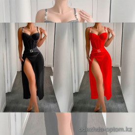 b16-5581 Пеньюар женский корсетный, M-L, 1 пачка (2 шт)