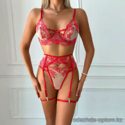 b16-5680 Комплект кружевного нижнего белья 4в1, S-L, 1 пачка (3 шт)