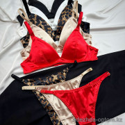 b16-9503 Комплект нижнего белья: бюстгальтер и трусики стринги, M-XL, 1 пачка (3 шт)