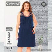 e1-10604-b Cotpark Платье женское домашнее, 2XL-5XL, viscose, 1 пачка (4 шт)