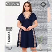 e1-13103-b Cotpark Платье женское домашнее, 2XL-5XL, viscose, 1 пачка (4 шт)