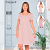 e1-13280 Cotpark Платье женское домашнее, M-XL, viscose, 1 пачка (4 шт)