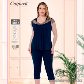 e1-14173-b Cotpark Комплект домашней одежды для полных дам, 2XL-5XL, viscose, 1 пачка (4 шт)