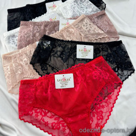 b16-8043 Lavolle Трусики женские однотонные кружевные, L-2XL, 1 пачка (12 шт) b16-8043 Lavolle Трусики женские однотонные кружевные, L-2XL, 1 пачка (12 шт)
