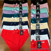 b2-8169 Anttifu Трусики женские однотонные, 46-50, 1 пачка (12 шт)