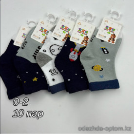 n4-0705 Носочки детские, 0-2 года, 1 пачка (10 пар)