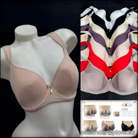 b5-21026 CharmWomen Бюстгальтер гладкий, 1 пачка (6 шт)