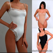 b16-3684 Боди женское с кружевом, S-XL, 1 пачка (4 шт)