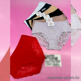 b6-0248 Lavolle Трусики женские однотонные, большие размеры, 2XL-4XL, 1 пачка (12 шт)