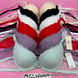 b6-0867 Miss Wicasa Бюстгальтер на среднем поролоне, чашка B, 1 пачка (3 шт)