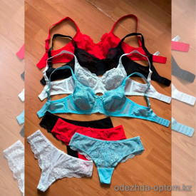 b15-33051 Комплект нижнего белья: бюстгальтер и трусики, чашка B, 1 пачка (3 шт) b15-33051 Комплект нижнего белья: бюстгальтер и трусики, чашка B, 1 пачка (3 шт)