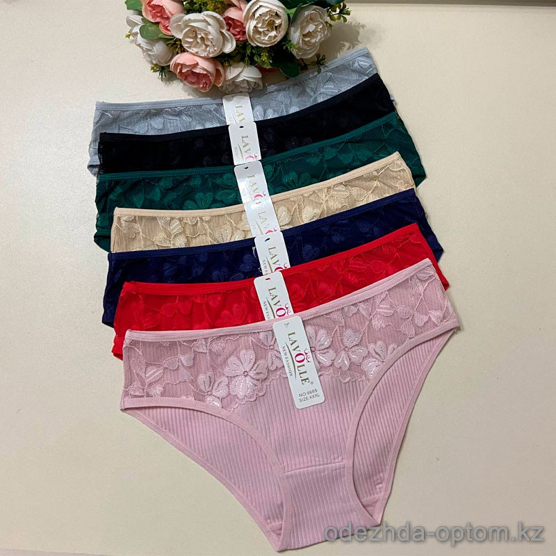 d7-6685 Lavolle Трусики женские однотонные с кружевной вставкой, большие размеры, 2XL-4XL, 1 пачка (12 шт) d7-6685 Lavolle Трусики женские однотонные с кружевной вставкой, большие размеры, 2XL-4XL, 1 пачка (12 шт)
