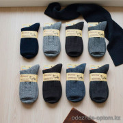 n5-0376 Носки мужские шерстяные, 41-47, 1 пачка (12 пар)