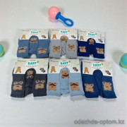 n5-0377 Колготки детские махровые, 0-18 мес, 1 пачка (12 шт)