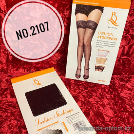 b5-2107 Fashion Stockings Чулки с кружевной резиной, стандарт, 1 шт