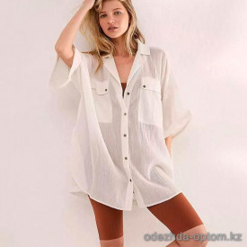 z4-5353 Пляжная рубашка женская, стандарт, 1 пачка (2 шт)