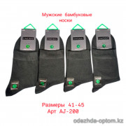 n3-AJ-200 Носки мужские бамбуковые, 41-44, 1 пачка (10 пар)