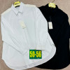 w41-0231 Рубашка женская однотонная, большие размеры, х/б, 1 шт