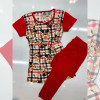 e1-0405 Комплект женской домашней одежды двойка, S-XL, cotton, 1 пачка (4 шт)