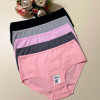 d7-2523P Donella Трусики женские однотонные высокие, большие размеры, 1 пачка (10 шт)