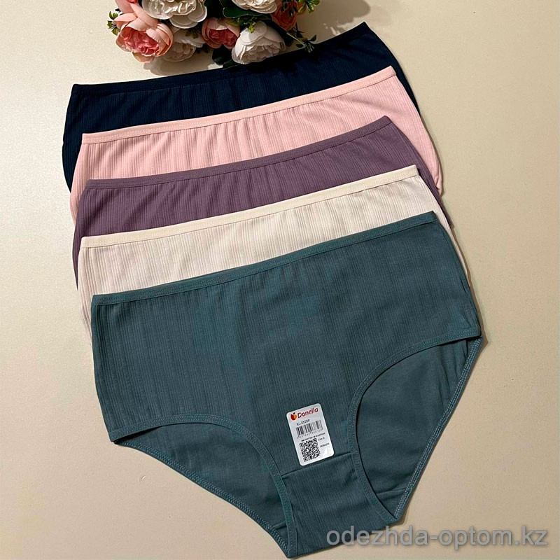 d7-2528P Donella Трусики женские однотонные высокие, большие размеры, 1 пачка (10 шт) d7-2528P Donella Трусики женские однотонные высокие, большие размеры, 1 пачка (10 шт)